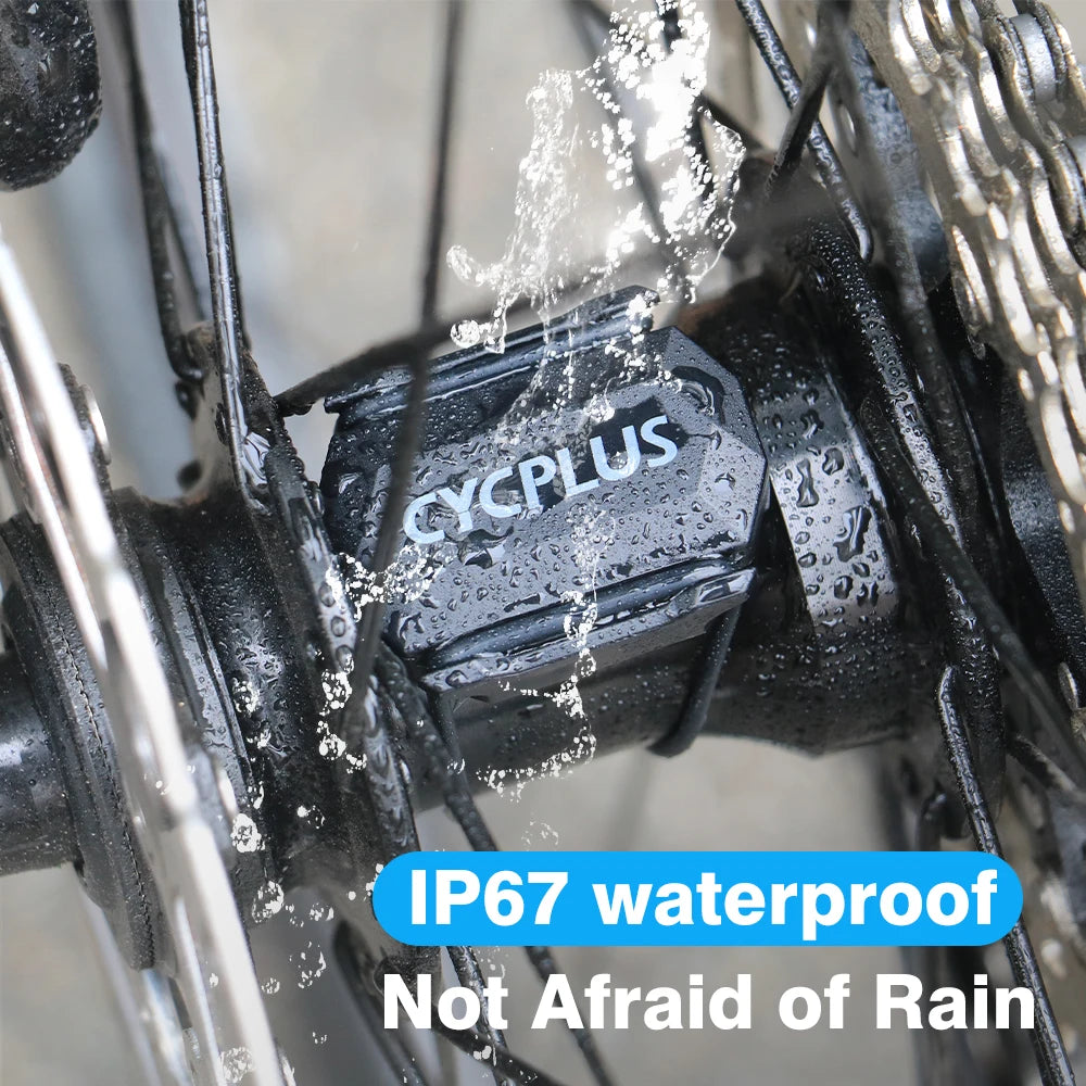 CYCPLUS Dual Sensor Bike Computer — ANT+ Bluetooth, Waterproof