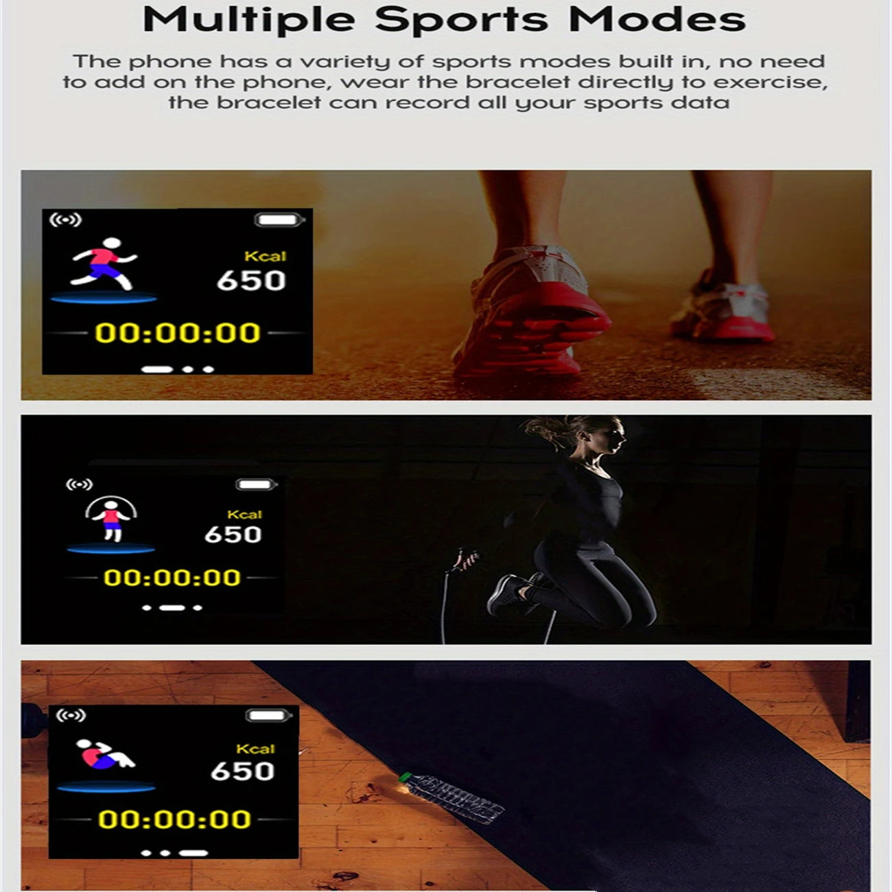 D13 Smart Watch — Fitness Tracker with Sleep Monitor & Bluetooth