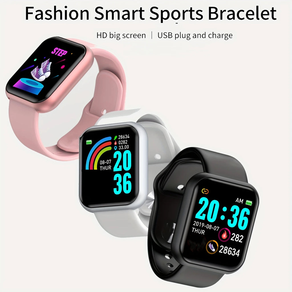 D13 Smart Watch — Fitness Tracker with Sleep Monitor & Bluetooth