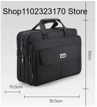 Men Briefcase Handbags Man Work Bag for Lawyer Office Handbag Women Waterproof Nylon Laptop Bags Business
