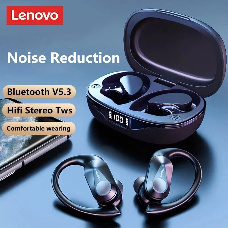 Lenovo LP75 TWS Bluetooth Earphones — V5.3 Noise Reduction