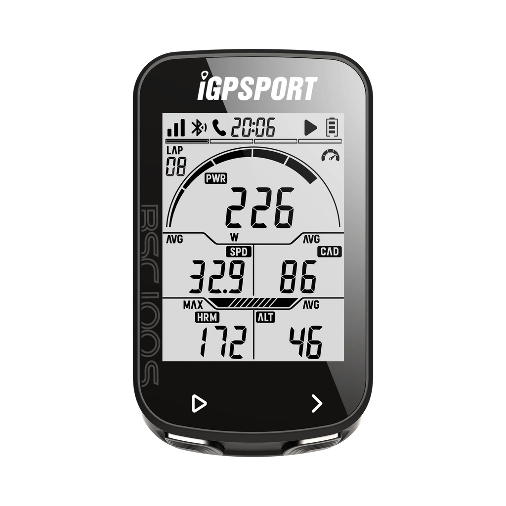 IGPSPORT BSC100S GPS Bike Computer & Wireless Speedometer