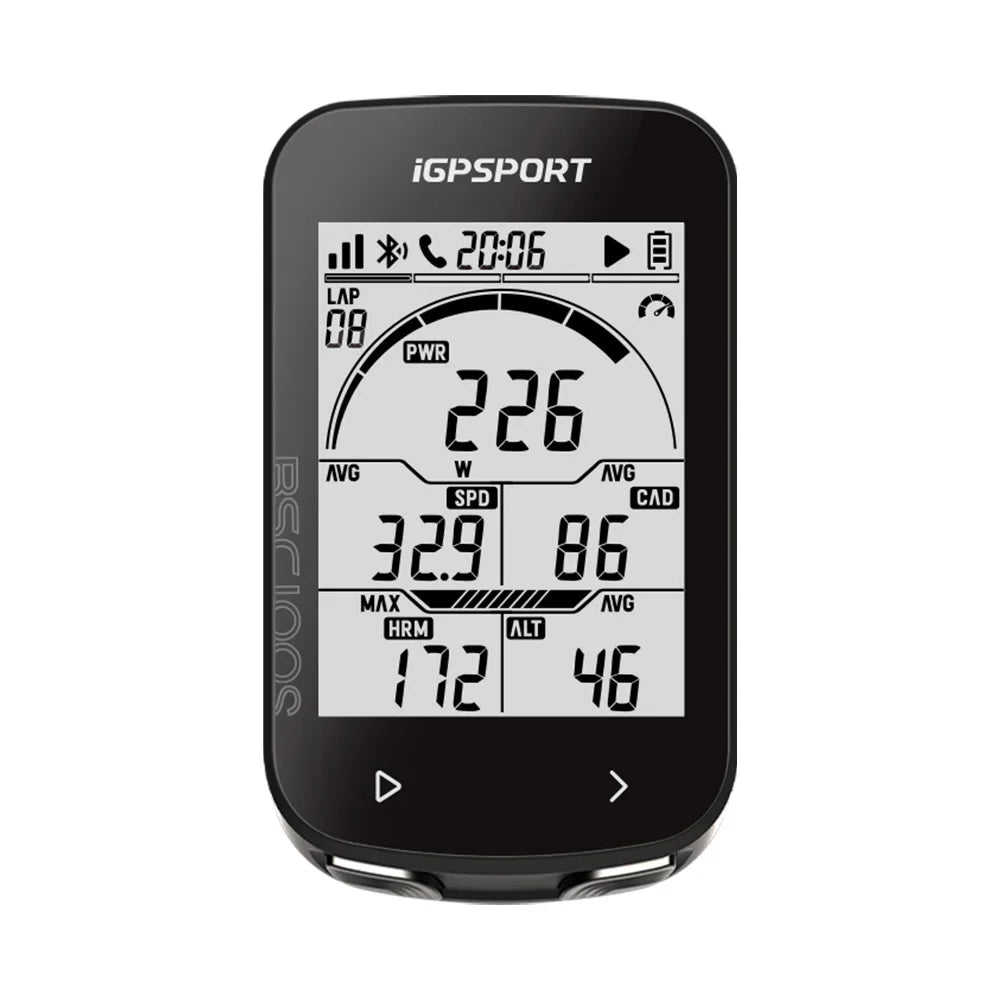 IGPSPORT BSC100S GPS Bike Computer & Wireless Speedometer