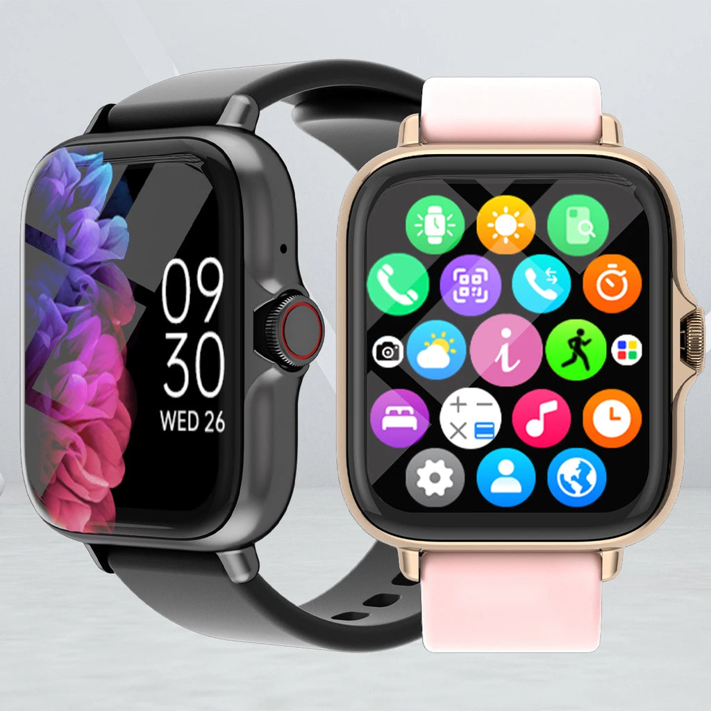 1.83" Waterproof Smart Watch — Calls, Sleep & Fitness Tracking