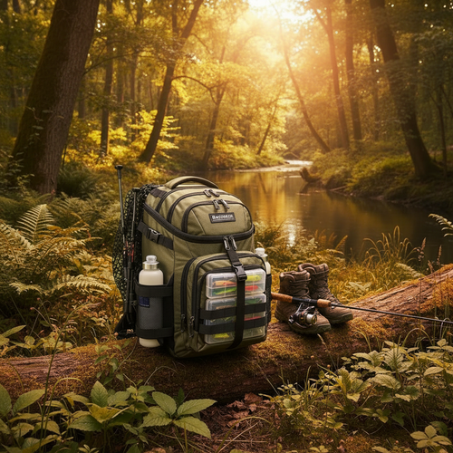 Bassdash Fishing Bag - Water Scene